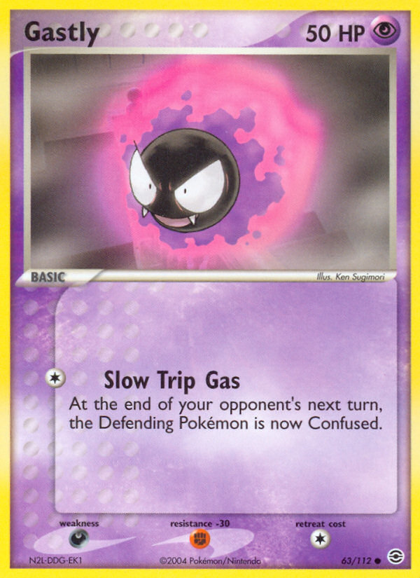 Gastly (63/112) [EX: FireRed & LeafGreen] | Gamers Paradise