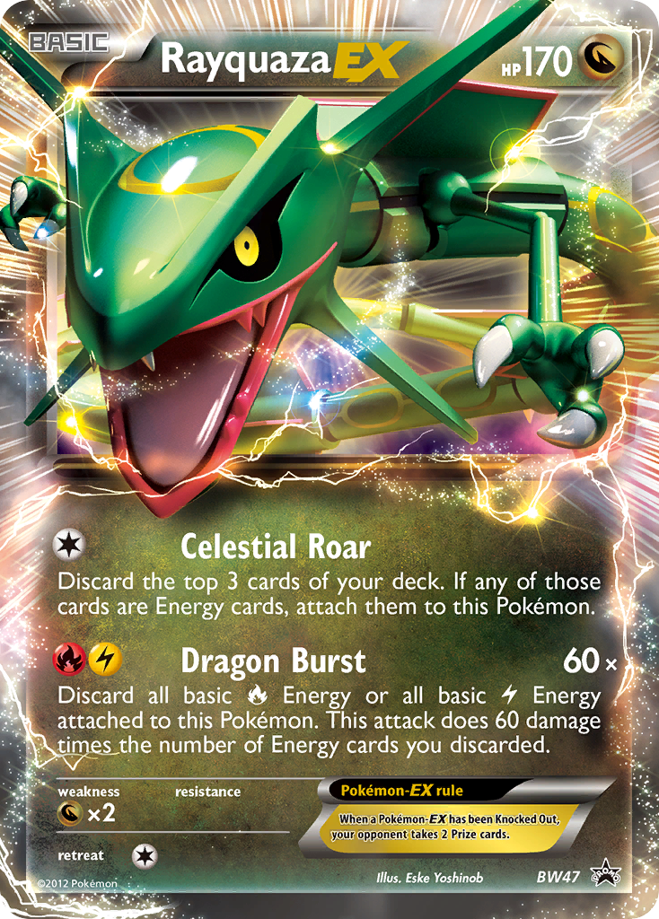 Rayquaza EX (BW47) [Black & White: Black Star Promos] | Gamers Paradise