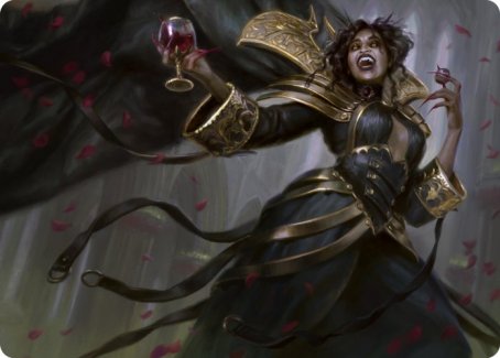 Bloodcrazed Socialite Art Card [Innistrad: Crimson Vow Art Series] | Gamers Paradise