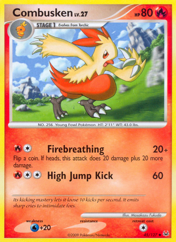 Combusken (45/127) [Platinum: Base Set] | Gamers Paradise