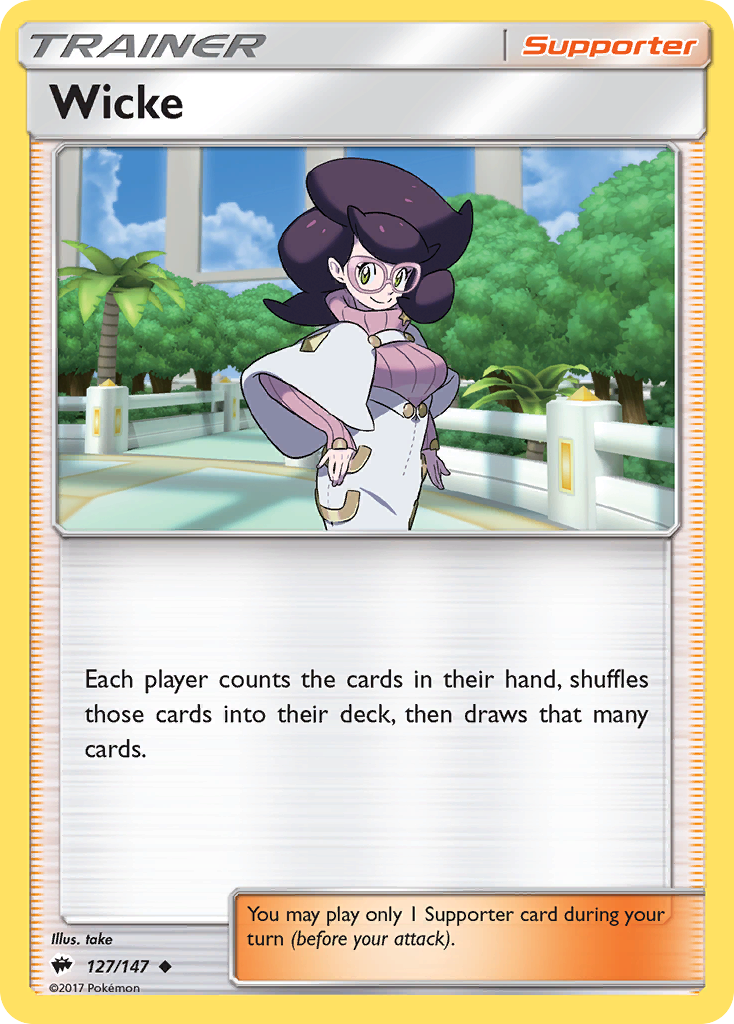 Wicke (127/147) [Sun & Moon: Burning Shadows] | Gamers Paradise