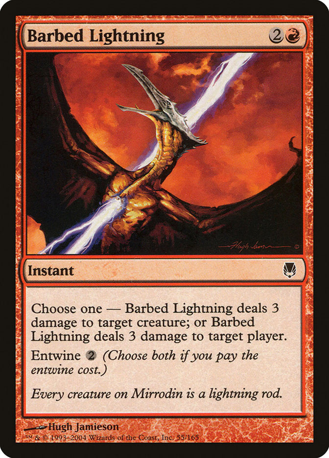 Barbed Lightning [Darksteel] | Gamers Paradise