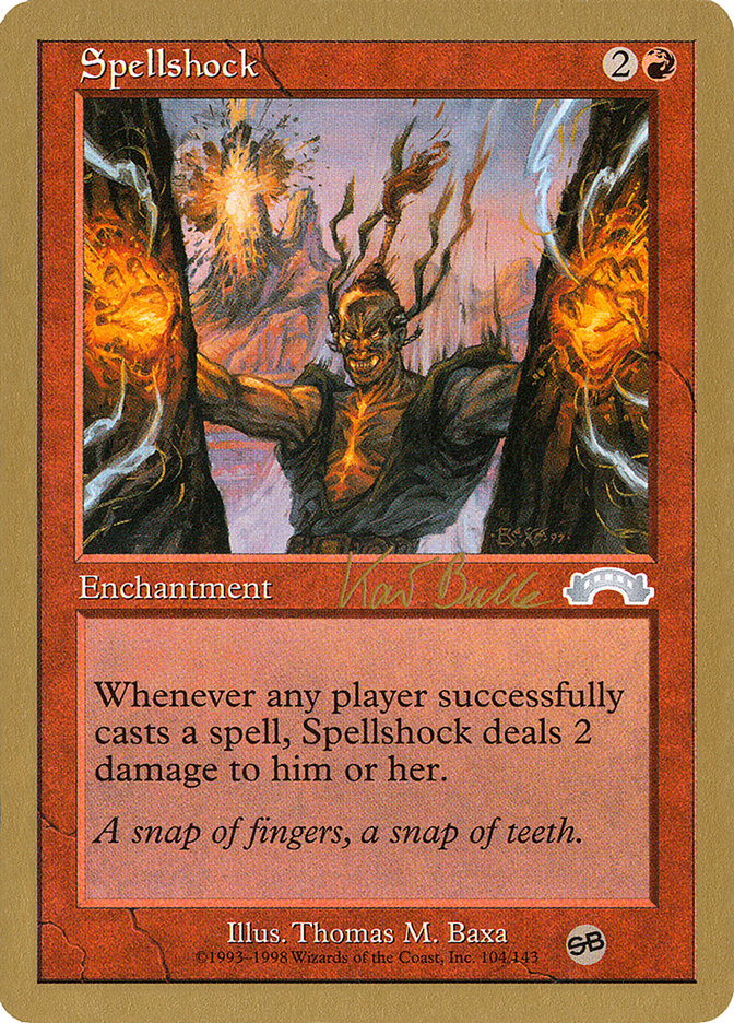 Spellshock (Kai Budde) (SB) [World Championship Decks 1999] | Gamers Paradise