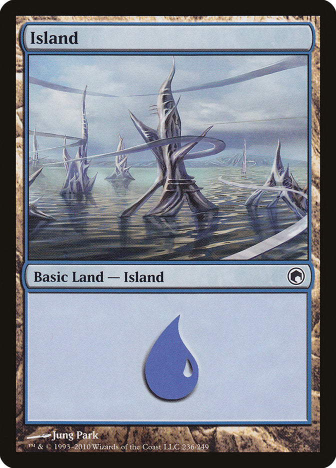 Island (236) [Scars of Mirrodin] | Gamers Paradise