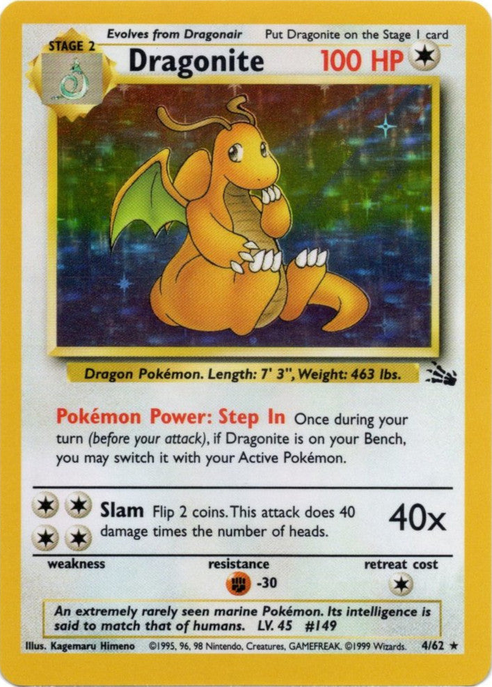 Dragonite (4/62) [Fossil Unlimited] | Gamers Paradise