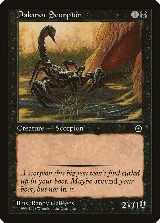 Dakmor Scorpion [Portal Second Age] | Gamers Paradise