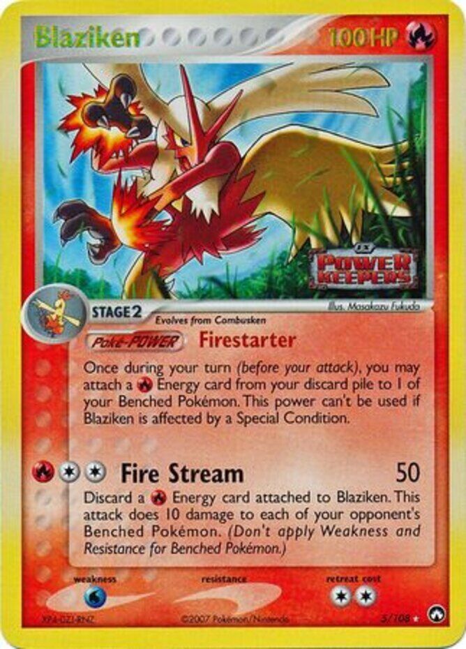 Blaziken (5/108) (Stamped) [EX: Power Keepers] | Gamers Paradise