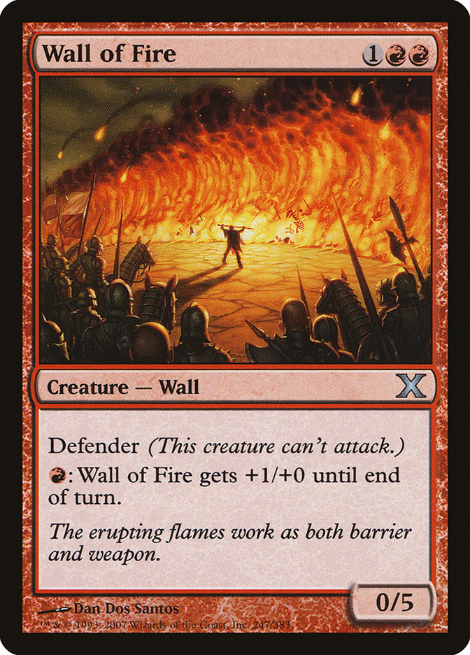 Wall of Fire [Tenth Edition] | Gamers Paradise