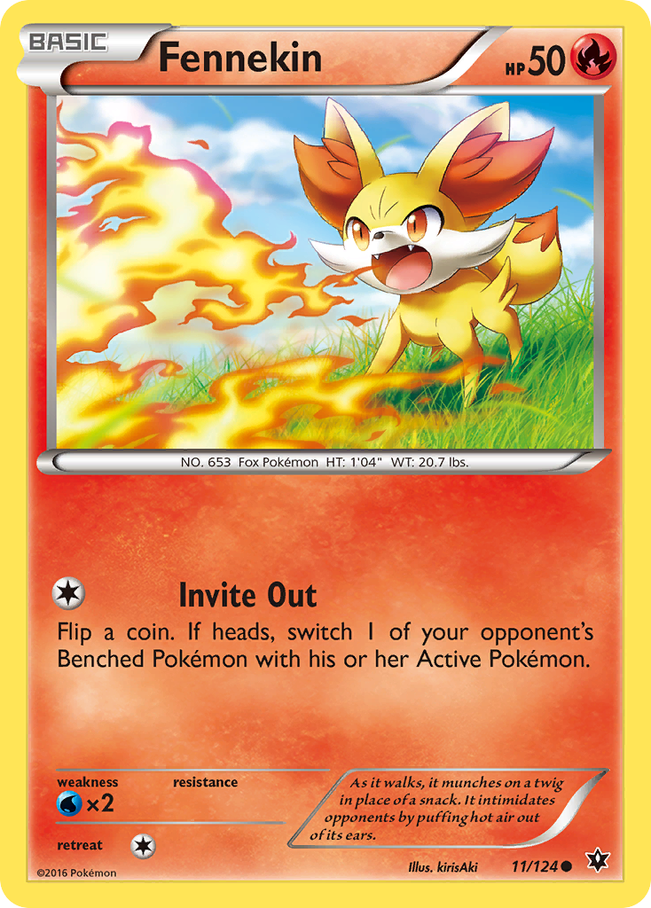 Fennekin (11/124) [XY: Fates Collide] | Gamers Paradise