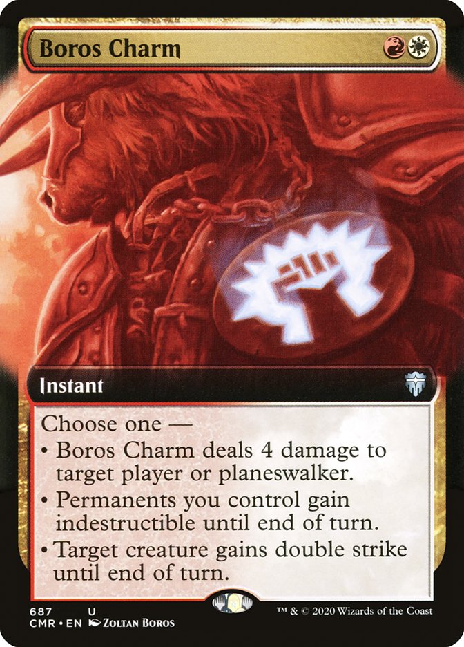 Boros Charm (Extended Art) [Commander Legends] | Gamers Paradise