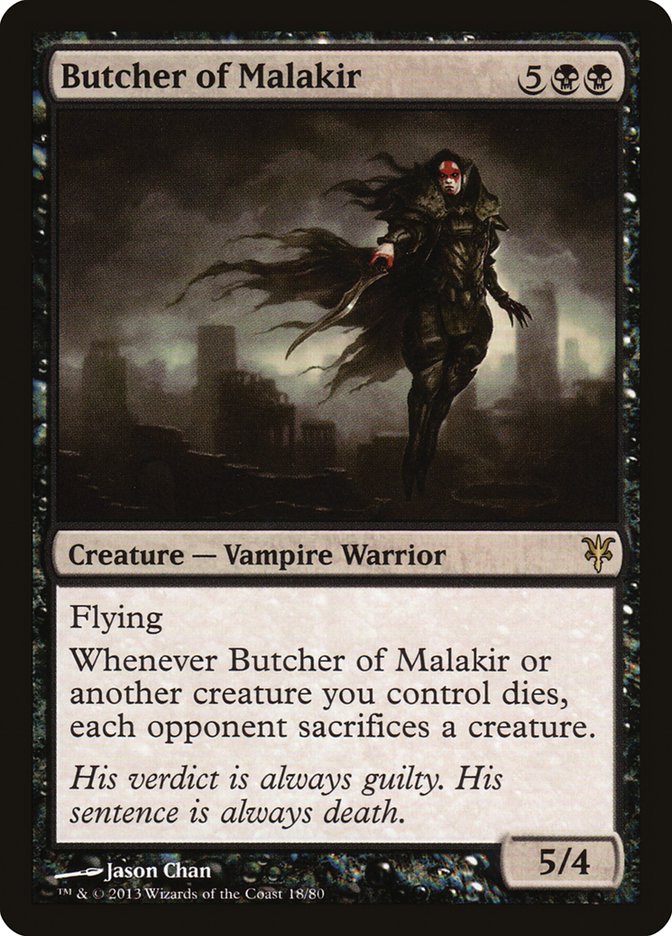 Butcher of Malakir [Duel Decks: Sorin vs. Tibalt] | Gamers Paradise