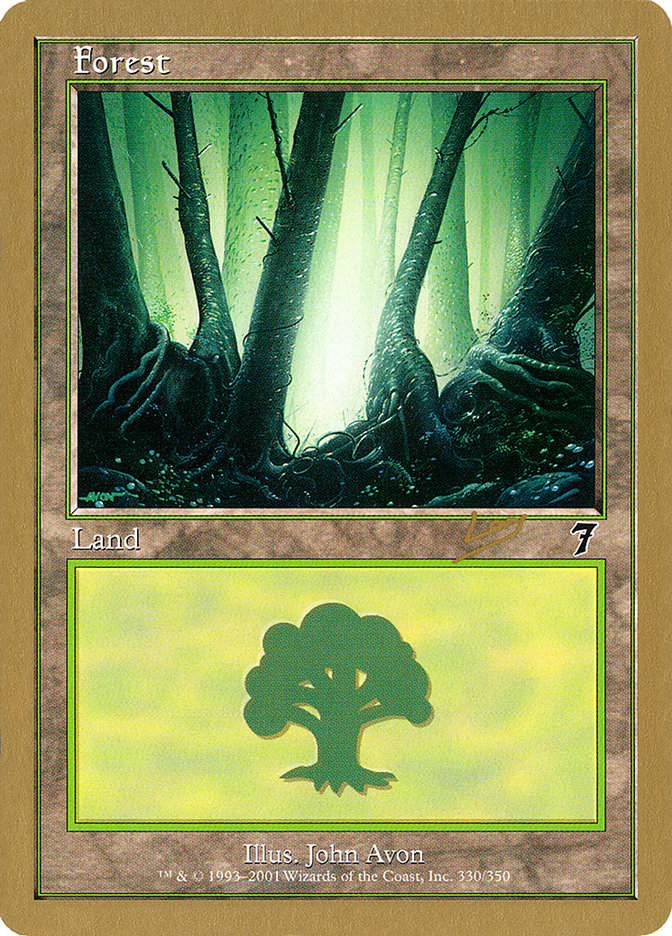 Forest (rl330) (Raphael Levy) [World Championship Decks 2002] | Gamers Paradise