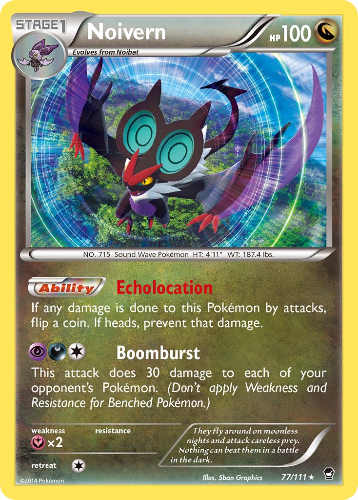 Noivern (77/111) (Cosmos Holo) (Blister Exclusive) [XY: Furious Fists] | Gamers Paradise