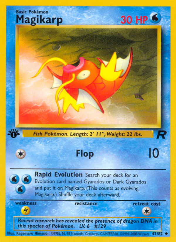 Magikarp (47/82) [Team Rocket 1st Edition] | Gamers Paradise