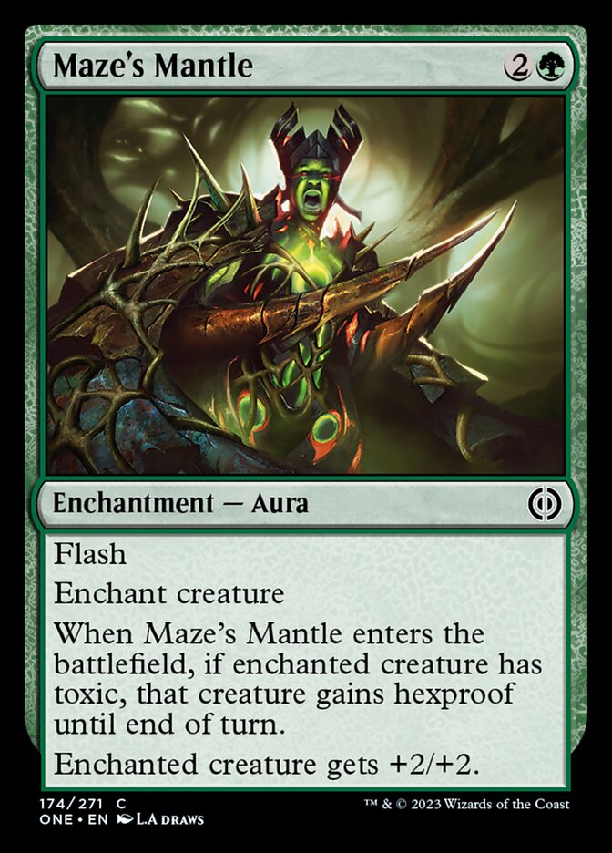 Maze's Mantle [Phyrexia: All Will Be One] | Gamers Paradise