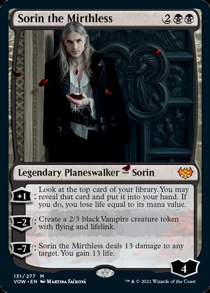 Sorin the Mirthless [Innistrad: Crimson Vow] | Gamers Paradise