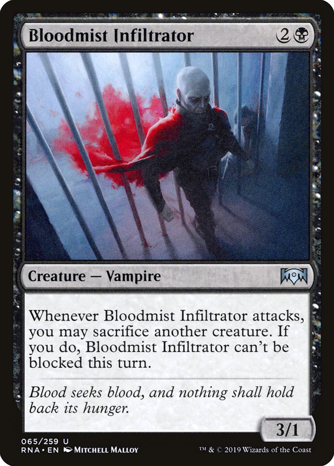 Bloodmist Infiltrator [Ravnica Allegiance] | Gamers Paradise