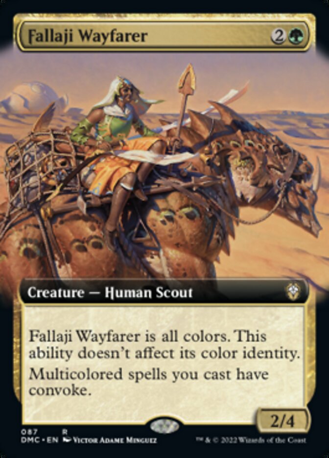 Fallaji Wayfarer (Extended Art) [Dominaria United Commander] | Gamers Paradise