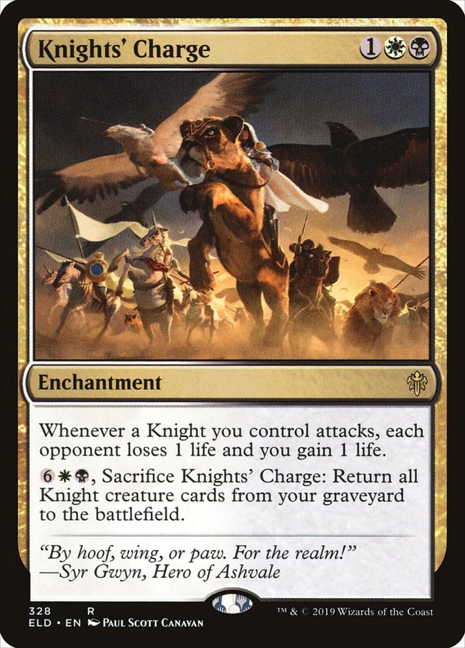 Knights' Charge [Throne of Eldraine] | Gamers Paradise