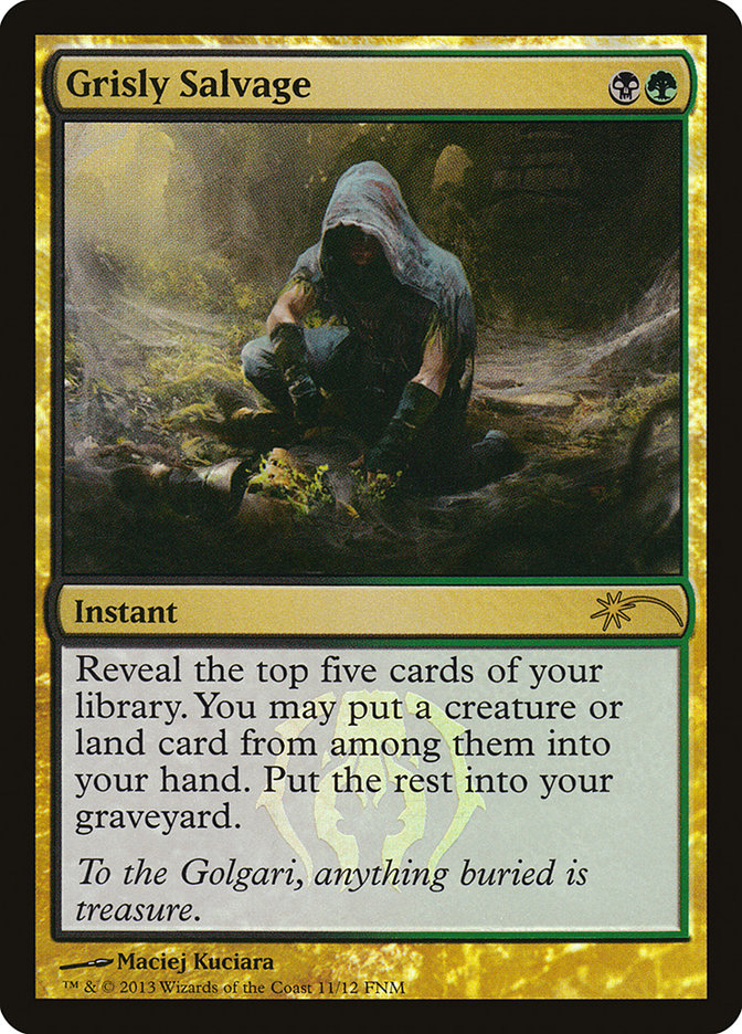 Grisly Salvage [Friday Night Magic 2013] | Gamers Paradise