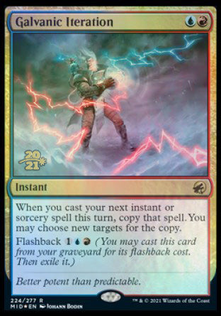 Galvanic Iteration [Innistrad: Midnight Hunt Prerelease Promos] | Gamers Paradise