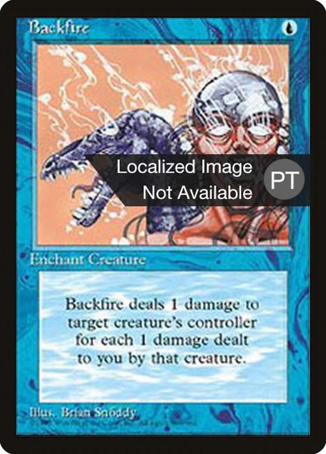 Backfire [Fourth Edition (Foreign Black Border)] | Gamers Paradise