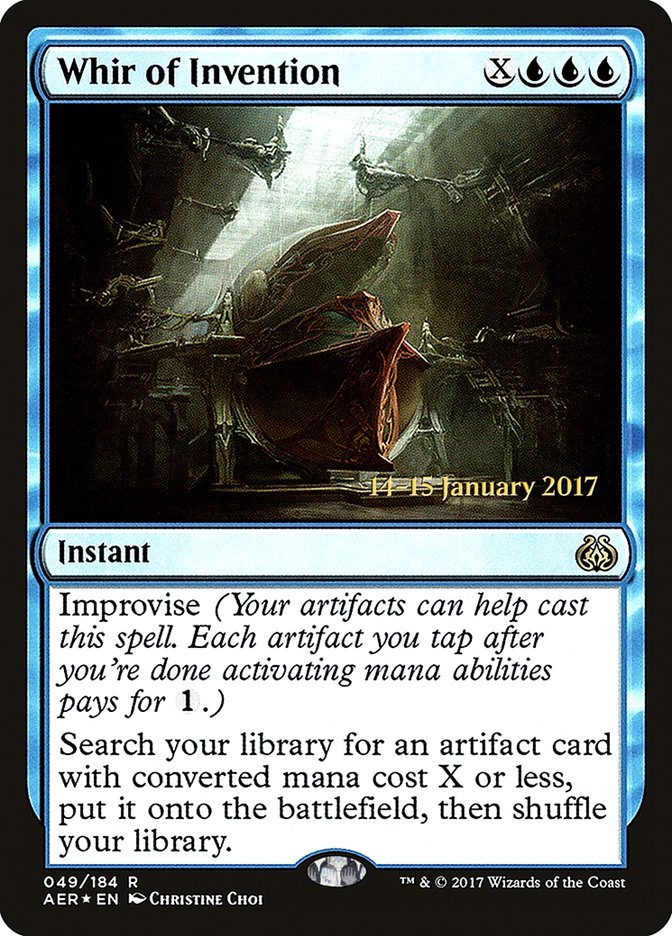 Whir of Invention [Aether Revolt Prerelease Promos] | Gamers Paradise