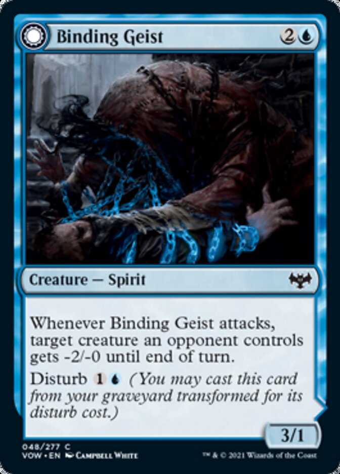 Binding Geist // Spectral Binding [Innistrad: Crimson Vow] | Gamers Paradise