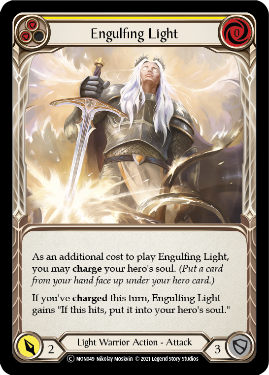 Engulfing Light (Yellow) [U-MON049] Unlimited Normal | Gamers Paradise