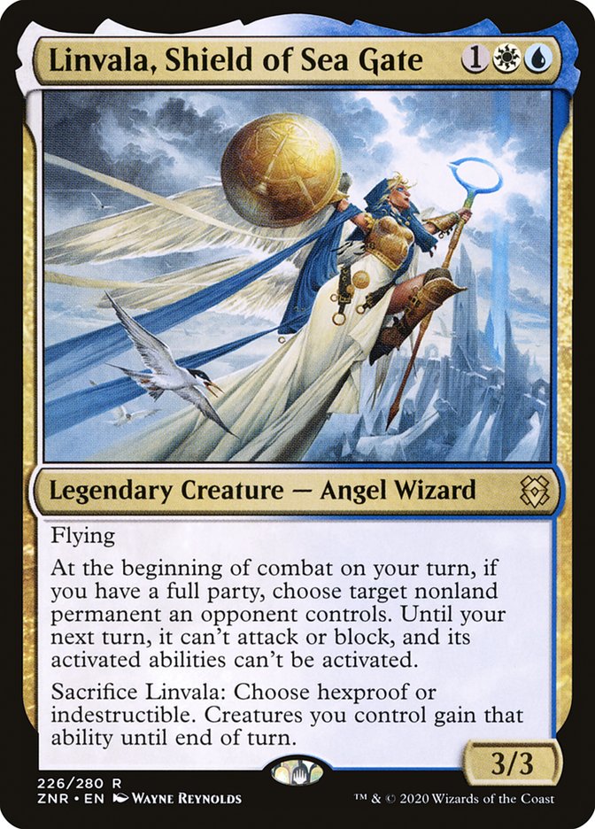 Linvala, Shield of Sea Gate [Zendikar Rising] | Gamers Paradise