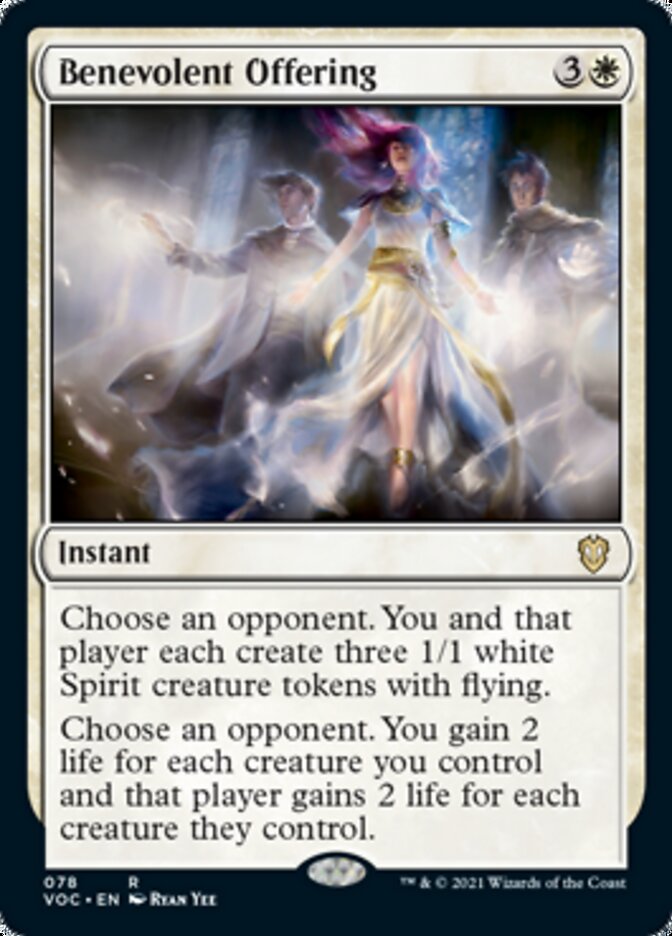 Benevolent Offering [Innistrad: Crimson Vow Commander] | Gamers Paradise