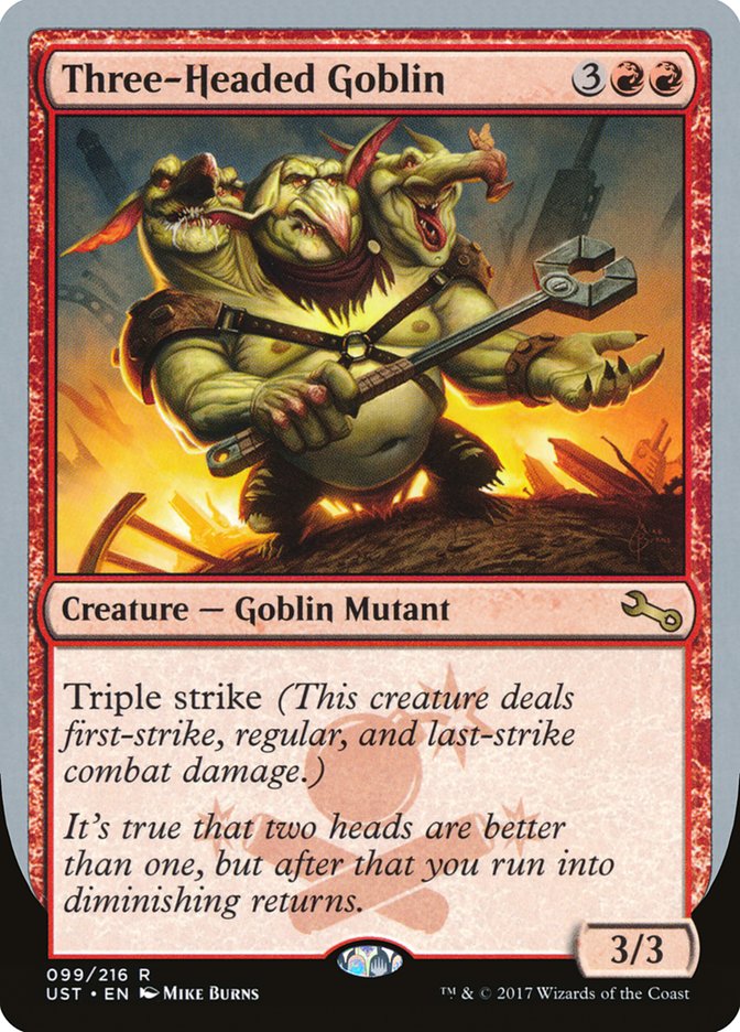 Three-Headed Goblin [Unstable] | Gamers Paradise