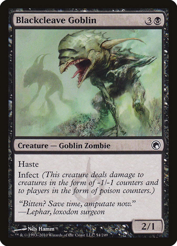 Blackcleave Goblin [Scars of Mirrodin] | Gamers Paradise
