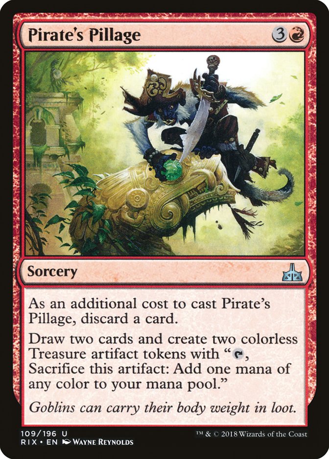 Pirate's Pillage [Rivals of Ixalan] | Gamers Paradise