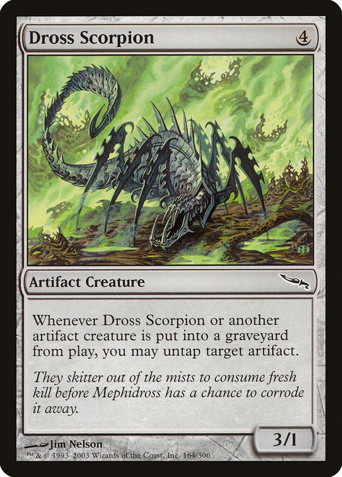 Dross Scorpion [Mirrodin] | Gamers Paradise