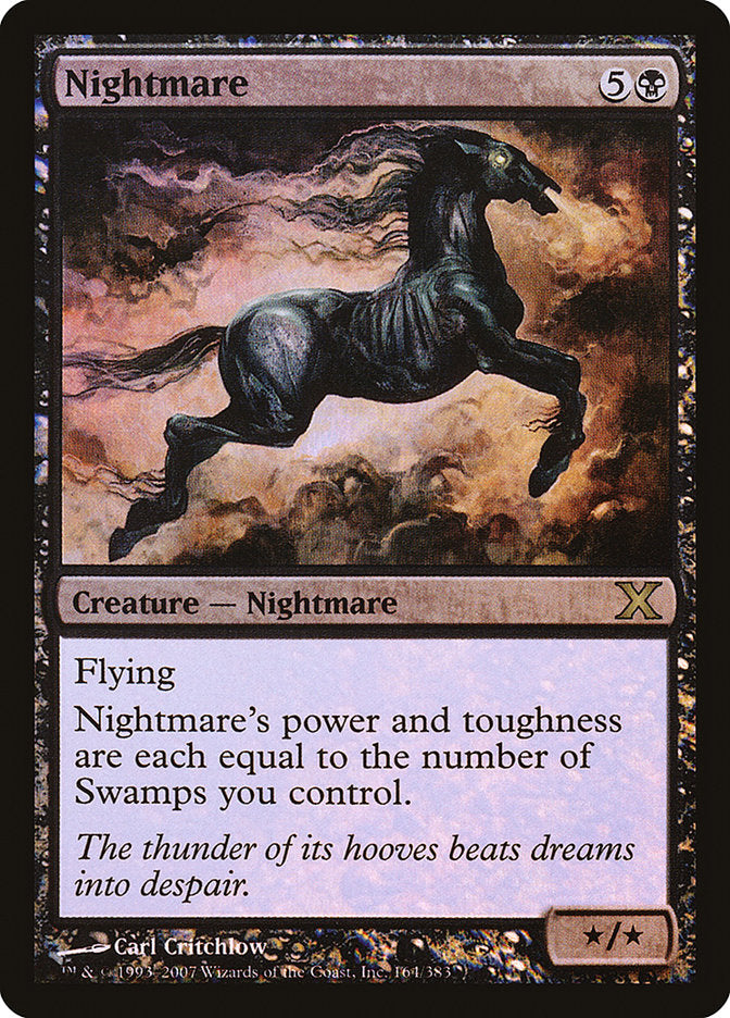 Nightmare (Premium Foil) [Tenth Edition] | Gamers Paradise