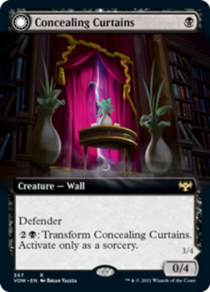 Concealing Curtains // Revealing Eye (Extended Art) [Innistrad: Crimson Vow] | Gamers Paradise
