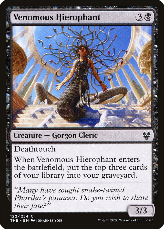 Venomous Hierophant [Theros Beyond Death] | Gamers Paradise