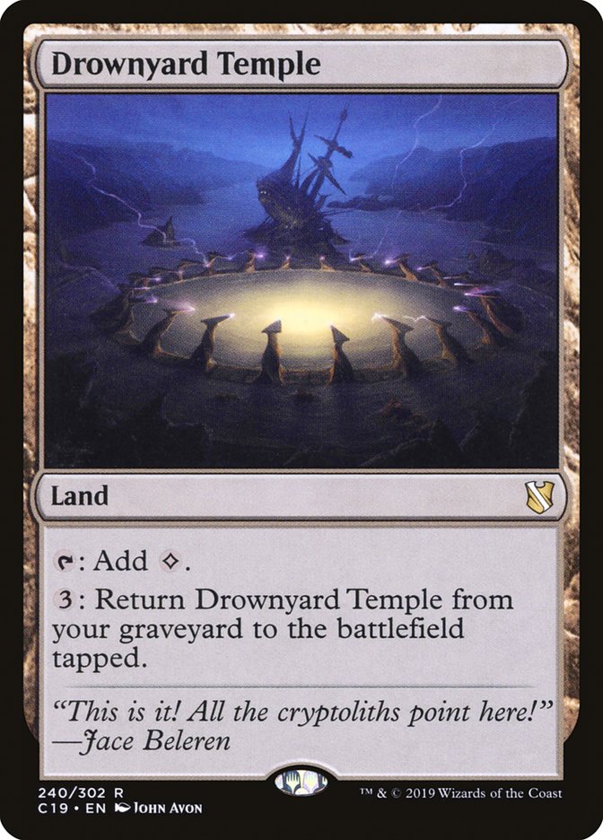 Drownyard Temple [Commander 2019] | Gamers Paradise