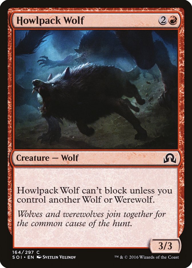 Howlpack Wolf [Shadows over Innistrad] | Gamers Paradise