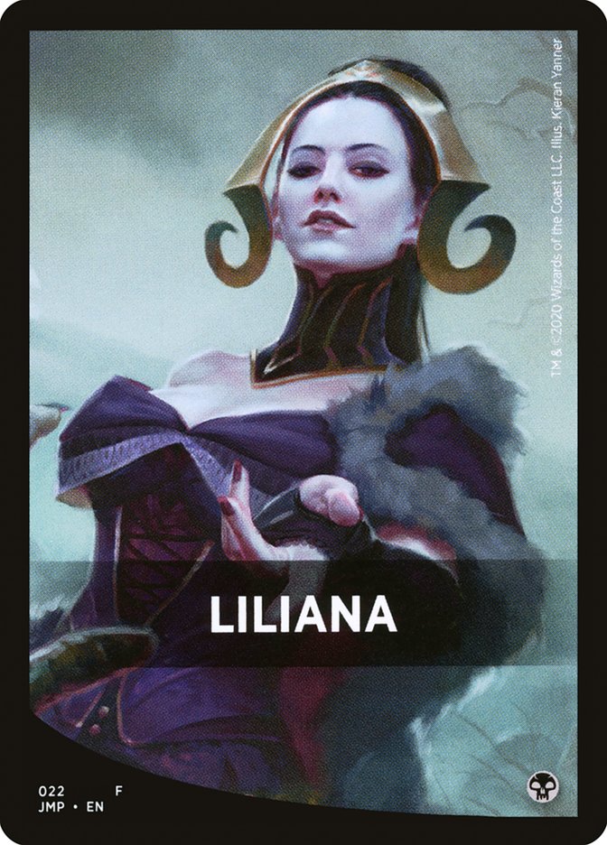 Liliana Theme Card [Jumpstart Front Cards] | Gamers Paradise