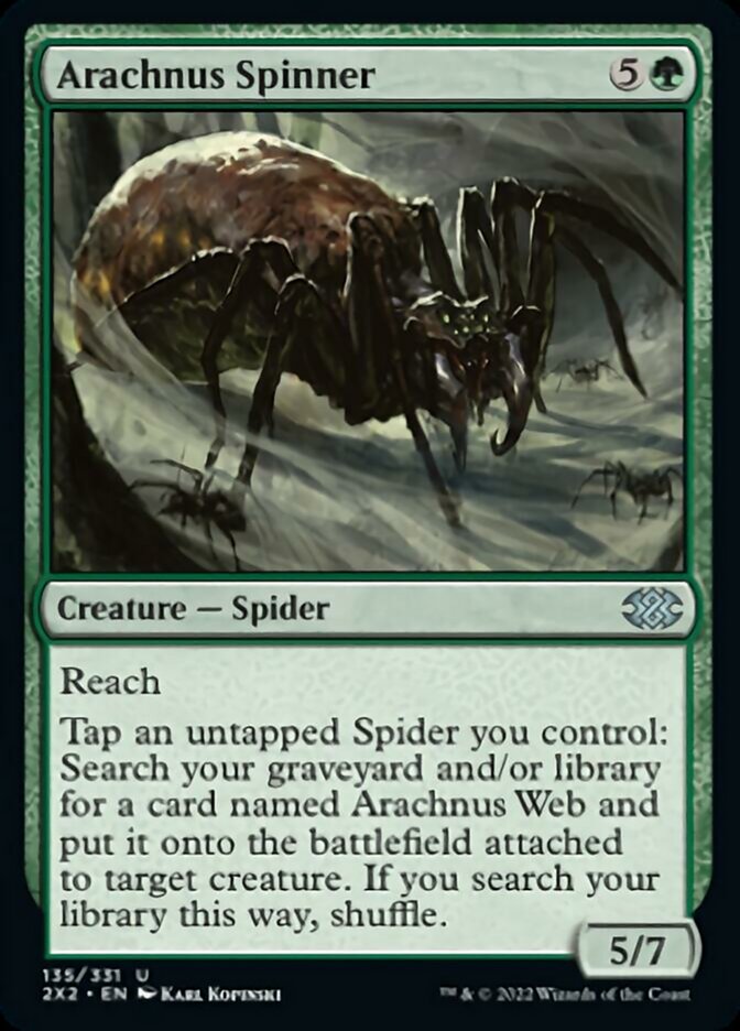 Arachnus Spinner [Double Masters 2022] | Gamers Paradise