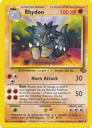 Rhydon (45/64) [Jungle Unlimited] | Gamers Paradise