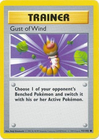 Gust of Wind (93/102) [Base Set Shadowless Unlimited] | Gamers Paradise