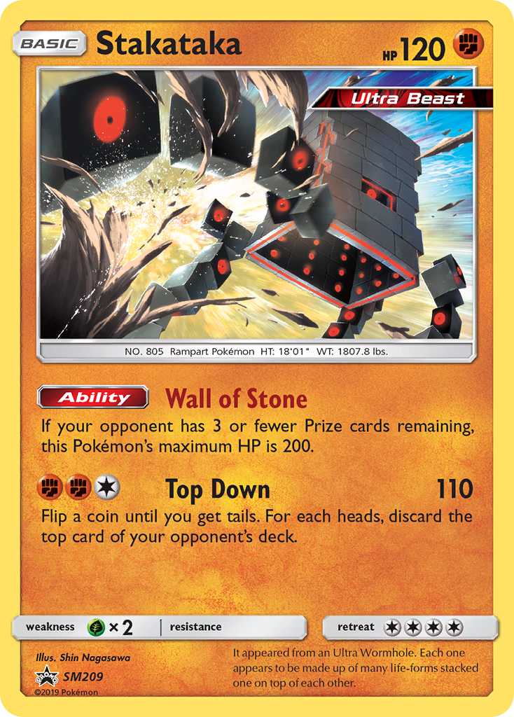 Stakataka (SM209) [Sun & Moon: Black Star Promos] | Gamers Paradise