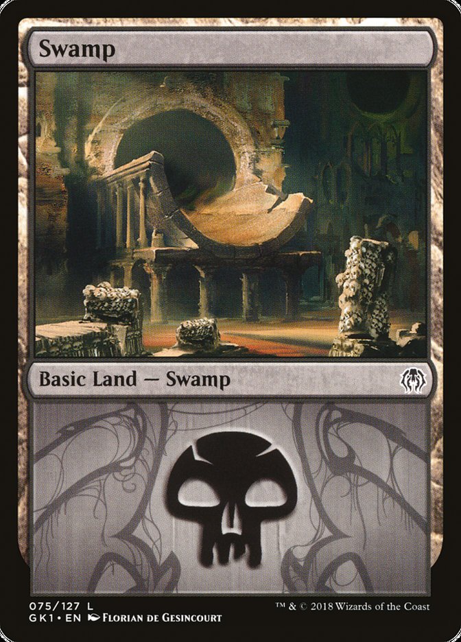 Swamp (75) [Guilds of Ravnica Guild Kit] | Gamers Paradise
