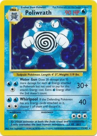 Poliwrath (13/102) [Base Set Unlimited] | Gamers Paradise