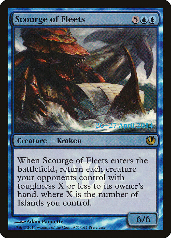 Scourge of Fleets [Journey into Nyx Prerelease Promos] | Gamers Paradise