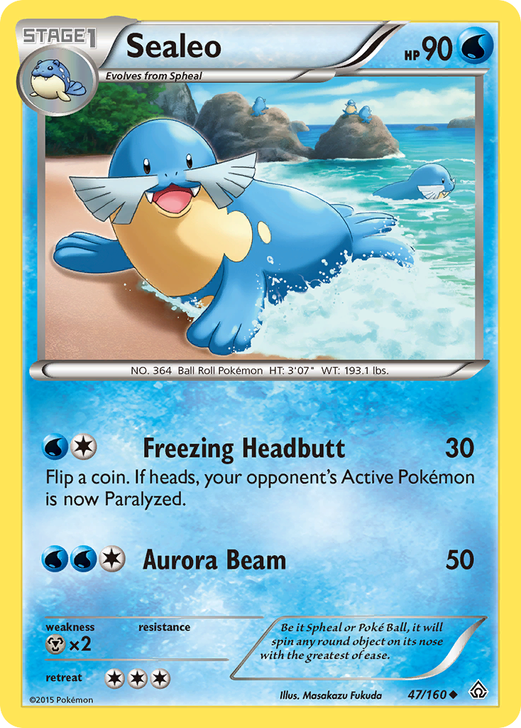 Sealeo (47/160) [XY: Primal Clash] | Gamers Paradise