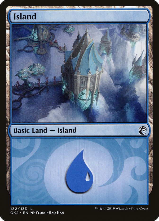 Island (132) [Ravnica Allegiance Guild Kit] | Gamers Paradise